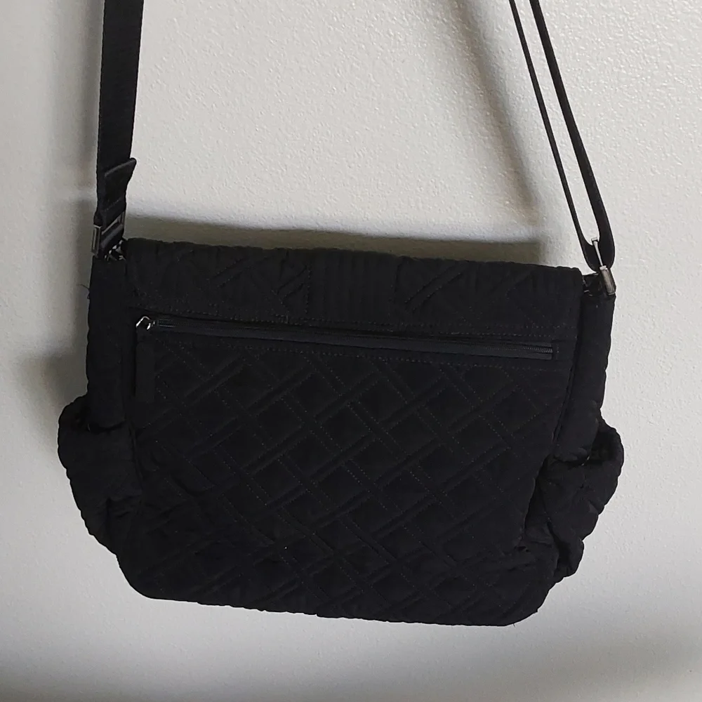Vera BRADLEY BLACK QUILTED MULTIFUNCTIONAL NWOT BABY‎ DIAPER BAG